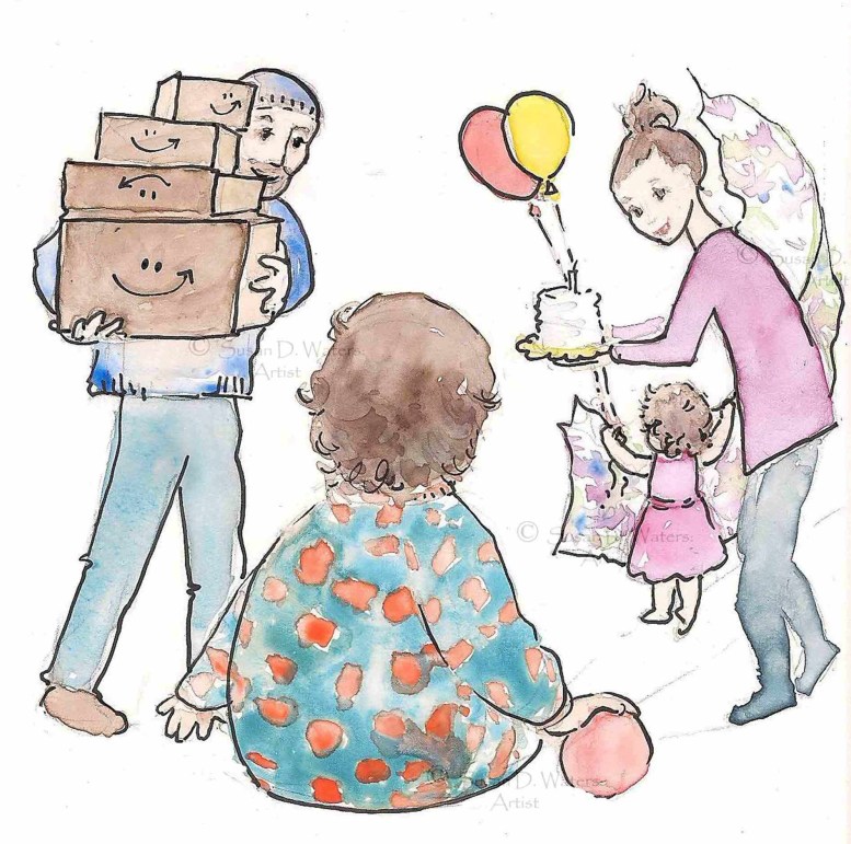 Little-Benny-Watching,-Susan-Duke-Waters