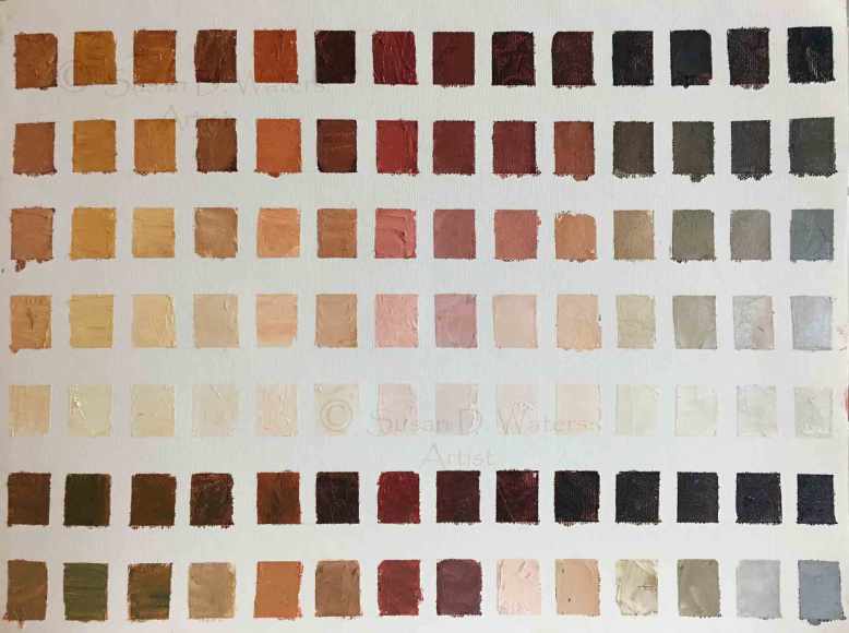 Burnt-Sienna-Sampler,-Susan-Duke-Waters