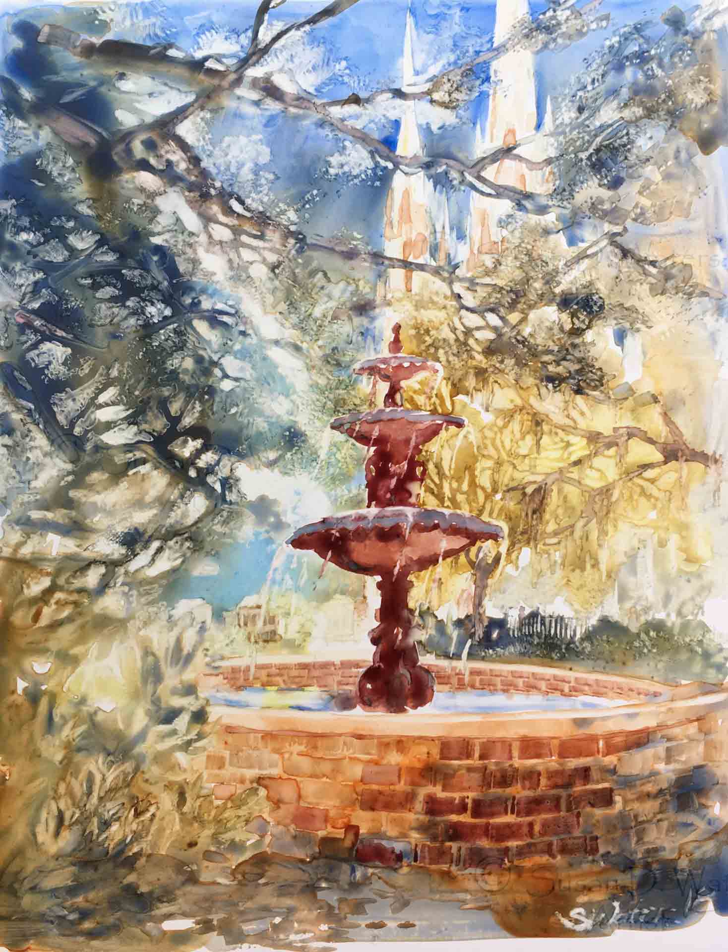 Savannah-Fountain,-Susan-Duke-Waters