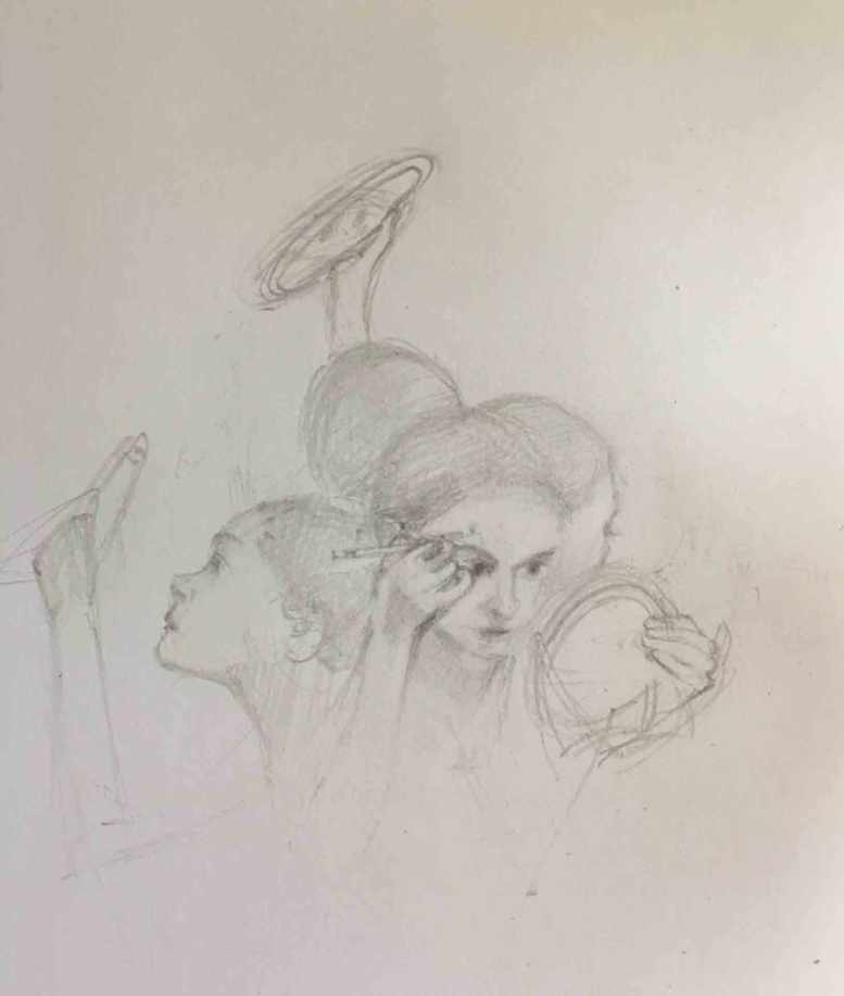 Makeup-Artist-Sketch,-Susan-Duke-Waters