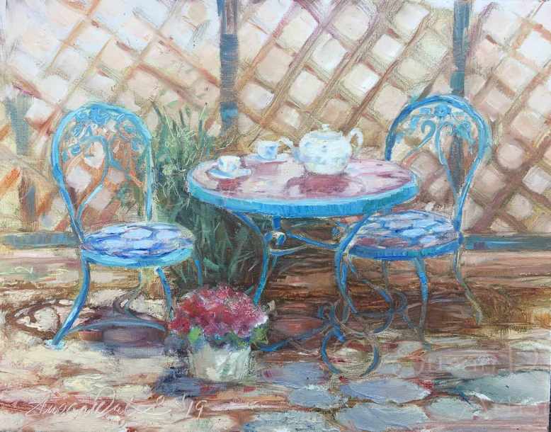 Marcia's-Teaset,-Susan-Duke-Waters
