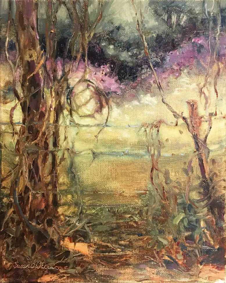 Ironweed-and-Sweet-Autumn-Clematis,-Susan-Duke-Waters