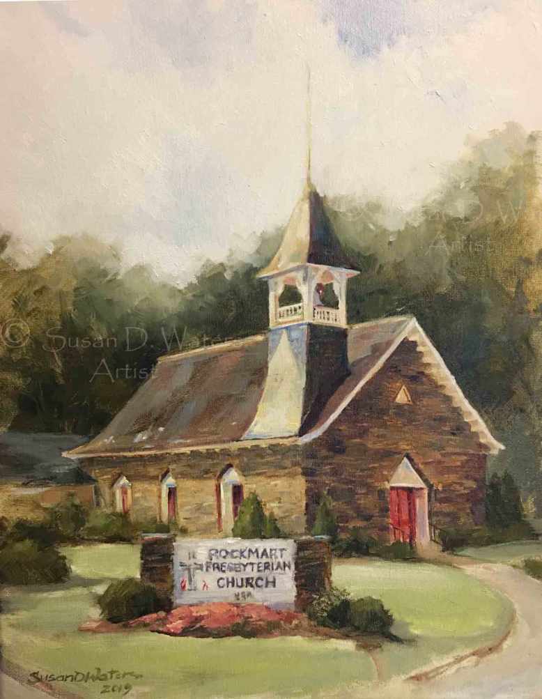 The-Rockmart-Presbyterian-Church,-Susan-Duke-Waters