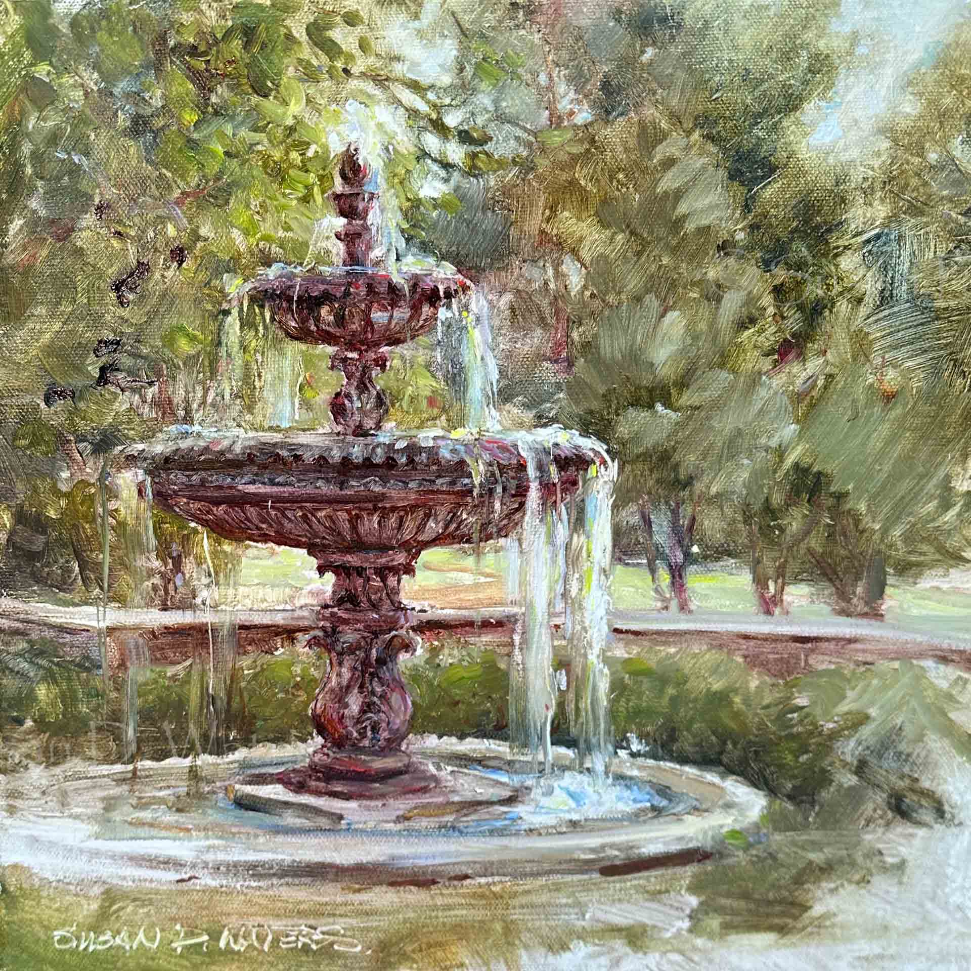 Quick Paint, Alpharetta Paint the Town Susan D. Waters Artist